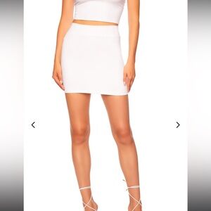 Susana Monaco White mini skirt